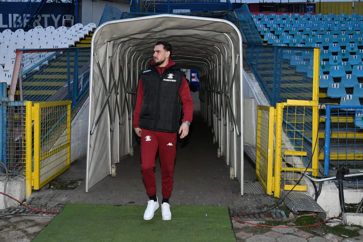 Imagini surprinse înainte de Oțelul - Rapid, 8 februarie 2025