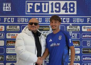 FCU Craiova tocmai a făcut a doua achiziție a iernii: „Bine ai venit!”