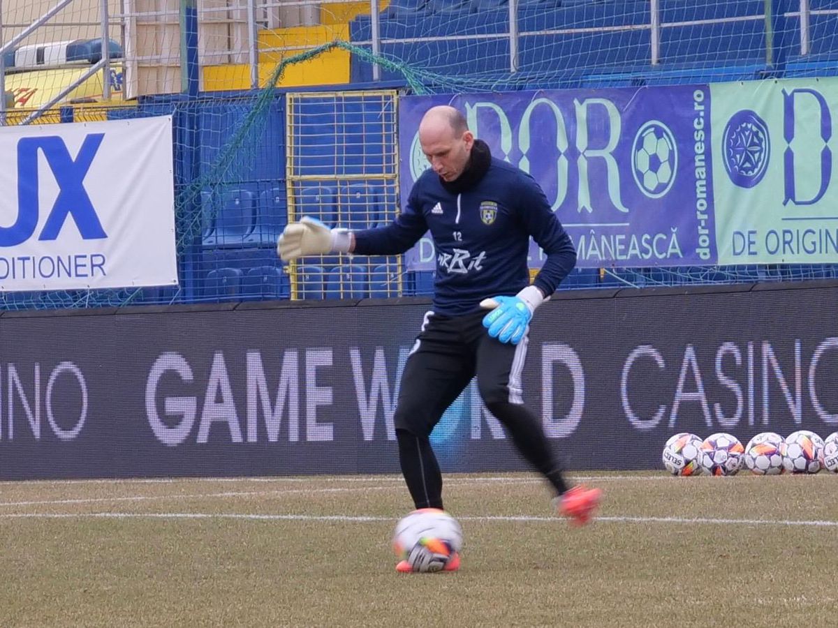Gazonul de la Clinceni, înainte de Unirea Slobozia - Universitatea Craiova