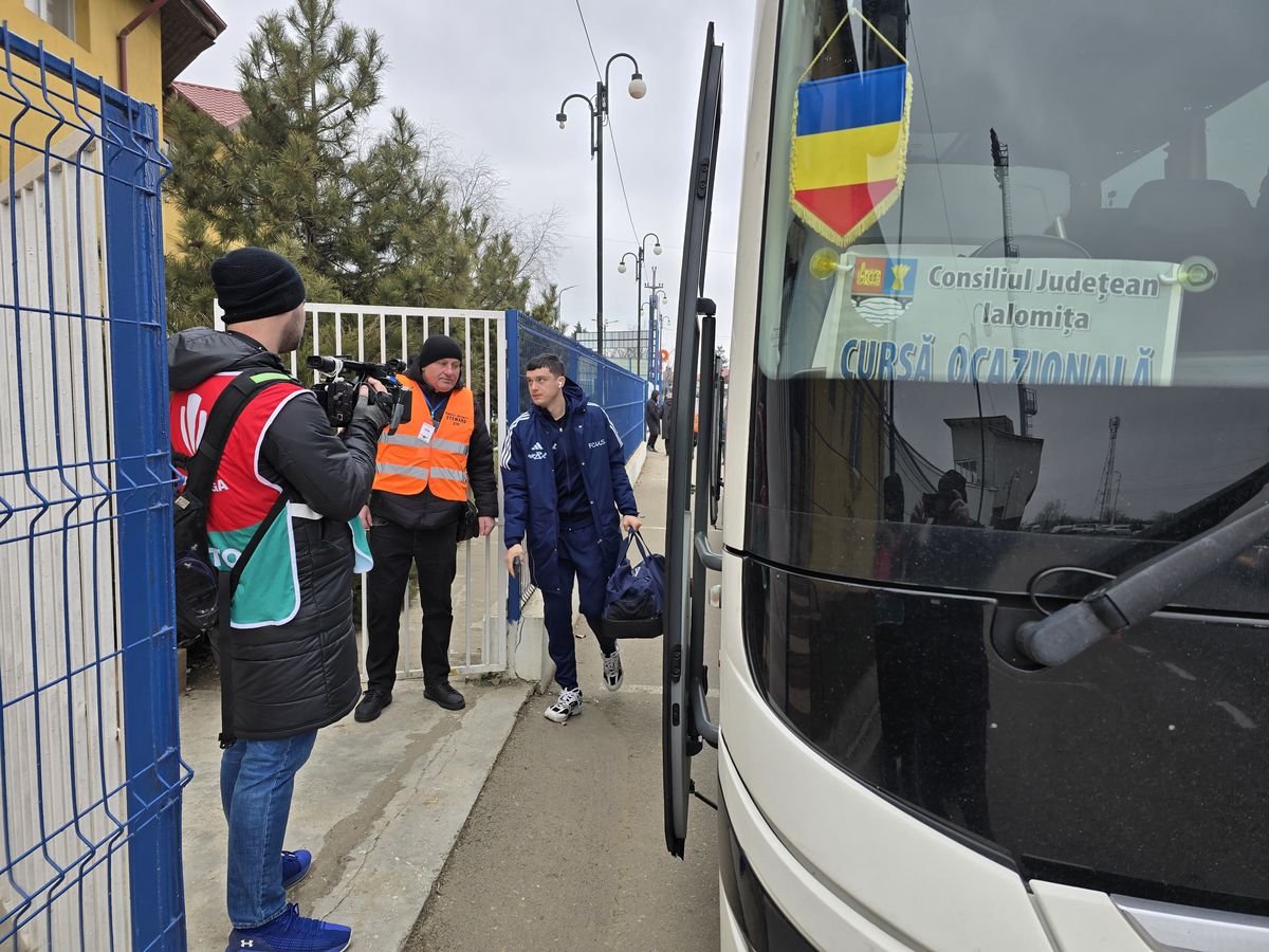 Unirea Slobozia - Universitatea Craiova, imagini dinainte de meci / 8.02.2025