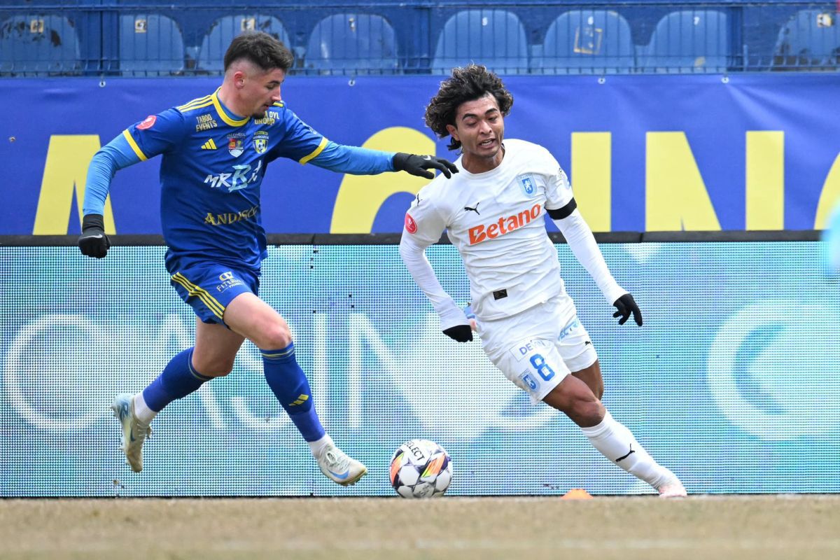 Un gol marcat târziu a decis meciul Unirea Slobozia - Universitatea Craiova » Încă o schimbare de lider în Superliga!