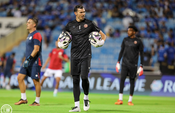 Florin Niță, omul meciului în Damac - Al Hilal » A apărat și un penalty