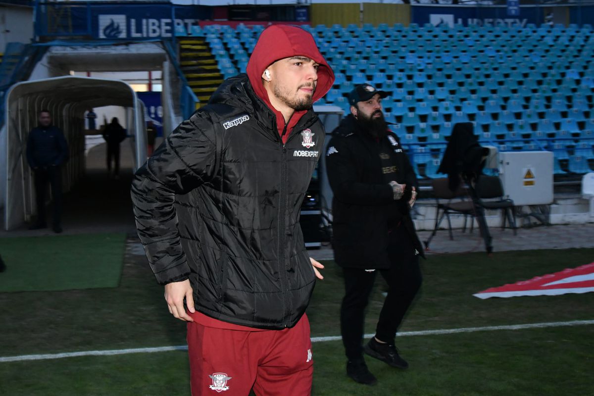 Imagini surprinse înainte de Oțelul - Rapid, 8 februarie 2025