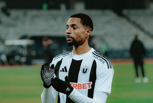 Adel Bettaieb, motivat pentru victorie în U Cluj - Poli Iași. Foto: U Cluj