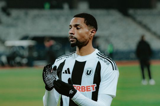 Adel Bettaieb, motivat pentru victorie în U Cluj - Poli Iași. Foto: U Cluj