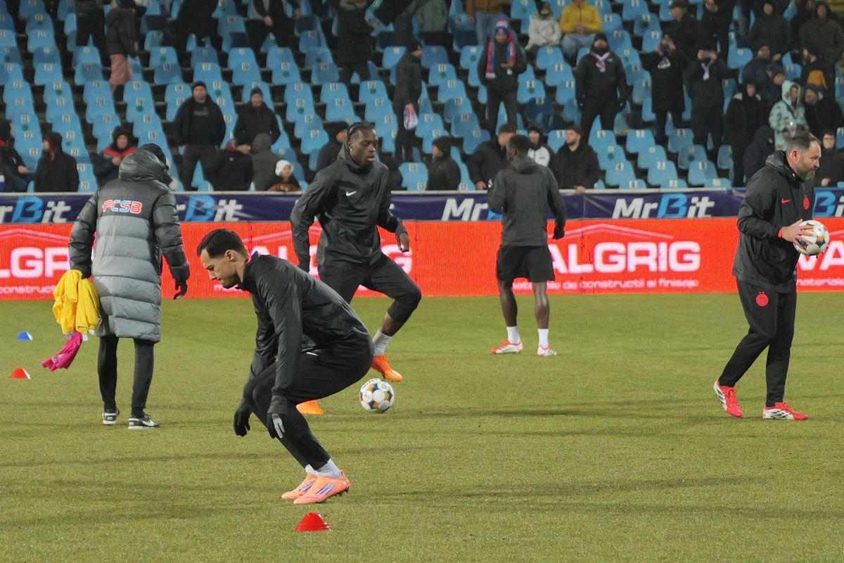 Înainte de Oțelul - FCSB, 8 februarie 2026