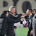 Cristiano Bergodi, în dialog cu Rareș Vidican, după CFR Cluj - U Cluj / Foto: Imago Images