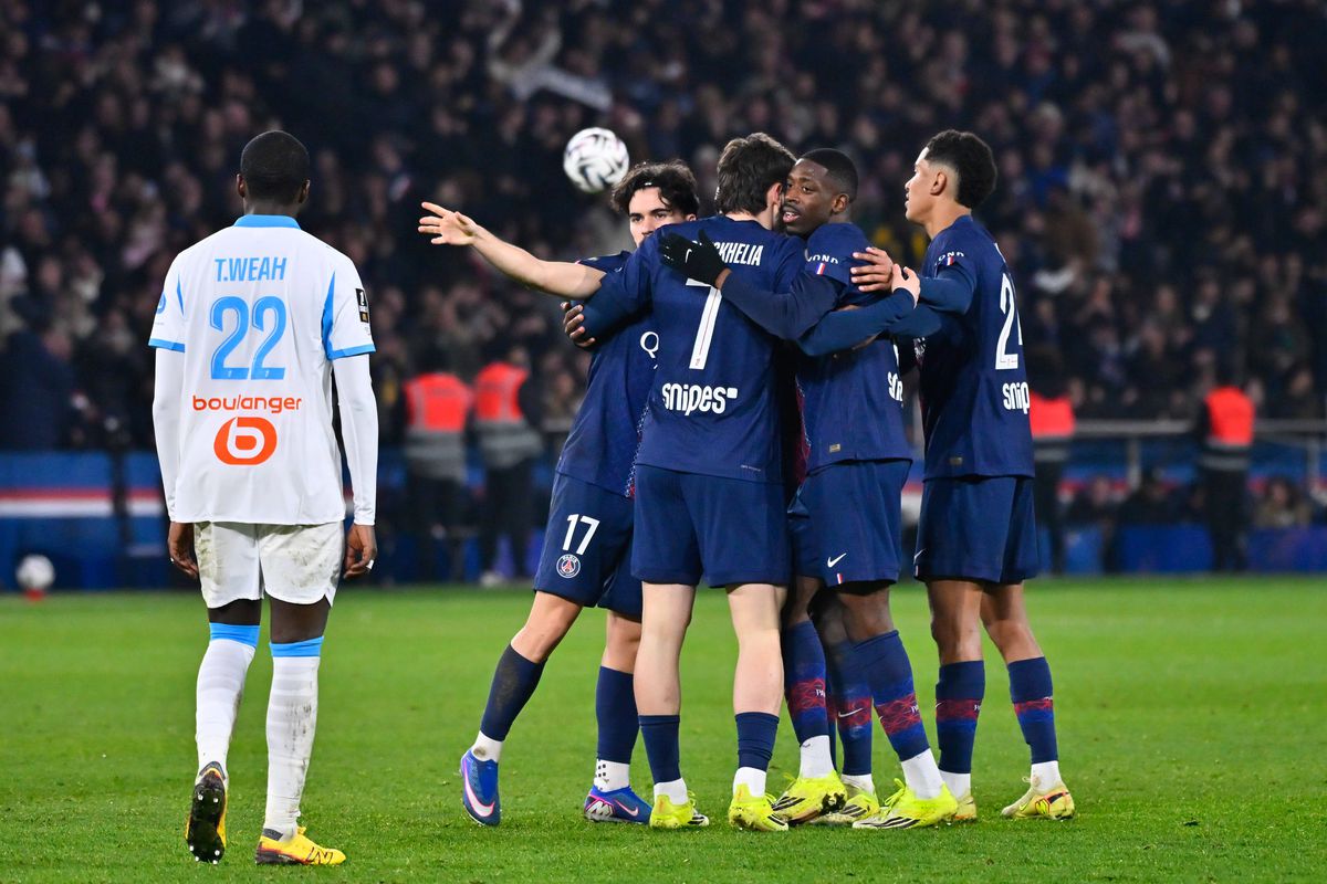 Umilință istorică în „Le Classique” PSG - Marseille!