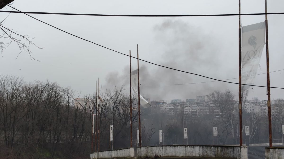Incendiu la un kilometru de stadion înainte de Oțelul - FCSB