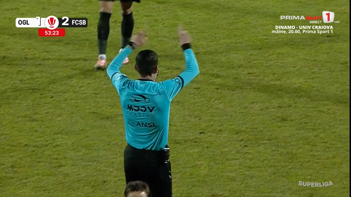 Diego Zivulic, eliminat în Oțelul - FCSB