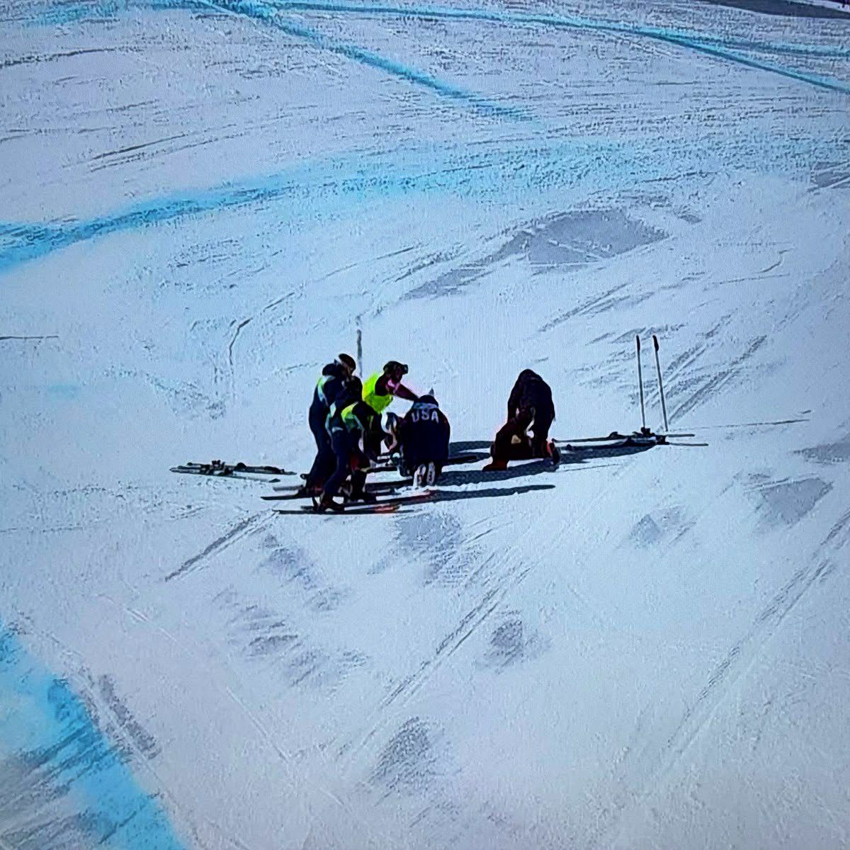 Legendara Lindsey Vonn, accidentare terifiantă la Jocurile Olimpice » Imagini tulburătoare: a fost luată cu elicopterul