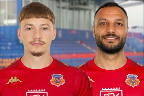 Alexandru Oroian și Florin Bejan vor juca la FC ASA Târgu Mureș // FOTO: Facebook @F.C. ASA Târgu Mureș