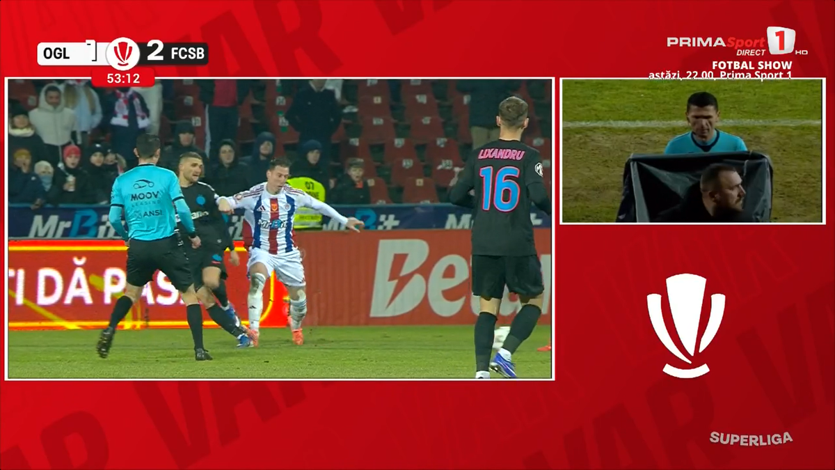 Diego Zivulic, eliminat în Oțelul - FCSB