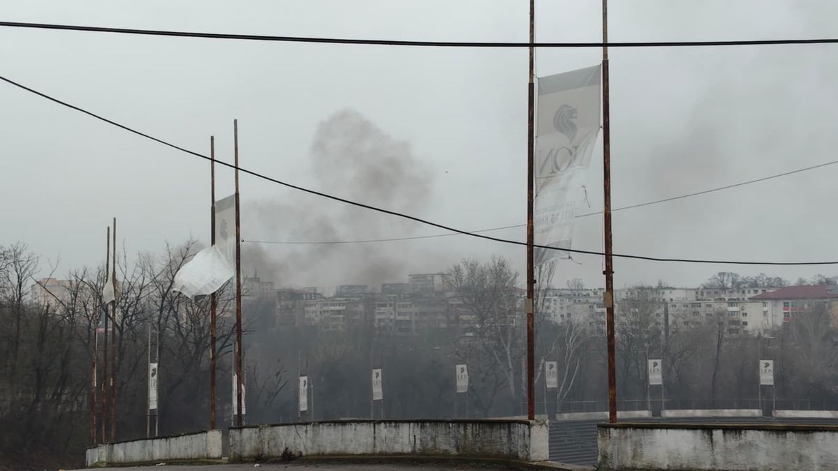 Incendiu la un kilometru de stadion înainte de Oțelul - FCSB