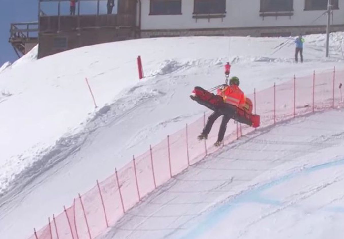 Lindsey Vonn, accidentare Jocurile Olimpice de iarnă