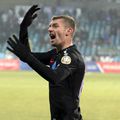Florin Tănase, în Oțelul - FCSB // FOTO: Andrei Furnigă (GSP.ro)