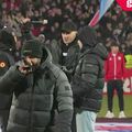 Un reprezentant al suporterilor Oțelului Galați a avut un mesaj înainte de startul partidei cu FCSB. Aproximativ 11.000 de oameni erau prezenți pe arenă în acel moment.