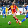 Valentin Mihăilă (26 de ani), extrema stânga de la Rizespor, a fost integralist în eșecul cu Galatasaray/ foto: X @Caykur Rizespor