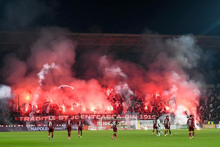 Cadru din CFR Cluj - U Cluj // foto: Imago Images