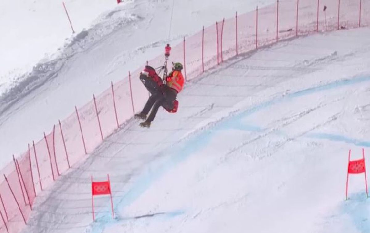 Lindsey Vonn, accidentare Jocurile Olimpice de iarnă