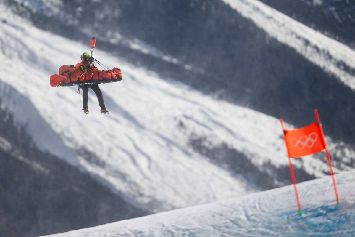 Lindsey Vonn, accidentare Jocurile Olimpice de iarnă