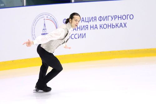 Petr Gumennik concurând într-o competiție la St. Petersburg în ianuarie 2026 Foto: Imago Images