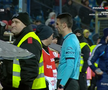 Diego Zivulic, eliminat în Oțelul - FCSB // FOTO: captură Prima Sport
