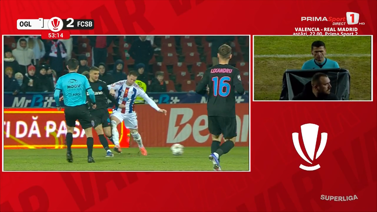 Diego Zivulic, eliminat în Oțelul - FCSB