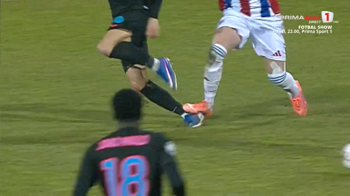 Diego Zivulic, eliminat în Oțelul - FCSB