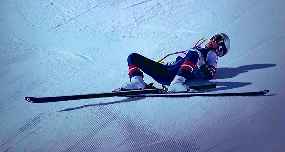 Lindsey Vonn, accidentare Jocurile Olimpice de iarnă