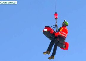 Moment groaznic! Lindsey Vonn, accidentare terifiantă la Jocurile Olimpice » Imagini tulburătoare: a fost luată cu elicopterul