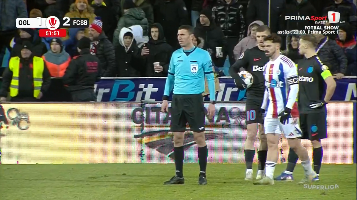 Diego Zivulic, eliminat în Oțelul - FCSB