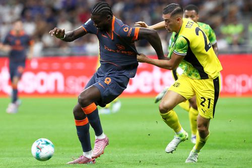 Cadru din meciul tur, Inter - Sassuolo 2-1 // foto: Guliver/gettyimages