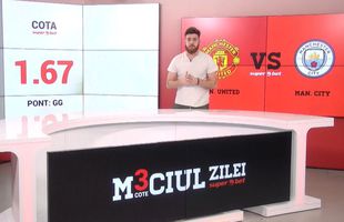 3 cote pentru derby-ul din Premier League » Ce spun experții GSP despre Manchester United - Manchester City