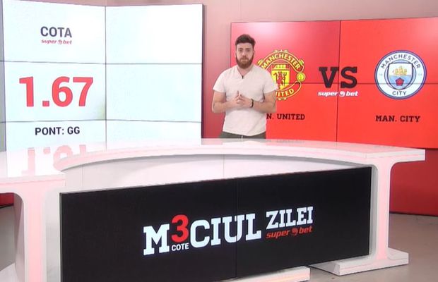 3 cote pentru derby-ul din Premier League » Ce spun experții GSP despre Manchester United - Manchester City