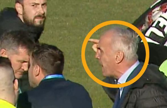 CLINCENI - VIITORUL 2-3 // VIDEO Scene reprobabile la Clinceni! Primarul și băieții lui au intrat pe teren ca să bruscheze arbitrii: „Plecați tranșați de aici!”