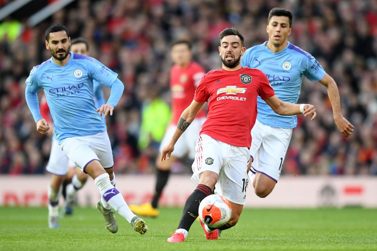 MANCHESTER UNITED - MANCHESTER CITY 2-0 // VIDEO + FOTO Ederson l-a îngropat pe Guardiola, iar campioana pierde ambele derby-uri cu „diavolii” din acest sezon!