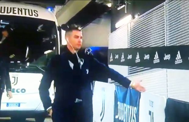 JUVENTUS - INTER 2-0 // VIDEO Cristiano Ronaldo, moment genial înaintea derby-ului Italiei! Cum a ironizat decizia de a se juca fără spectatori