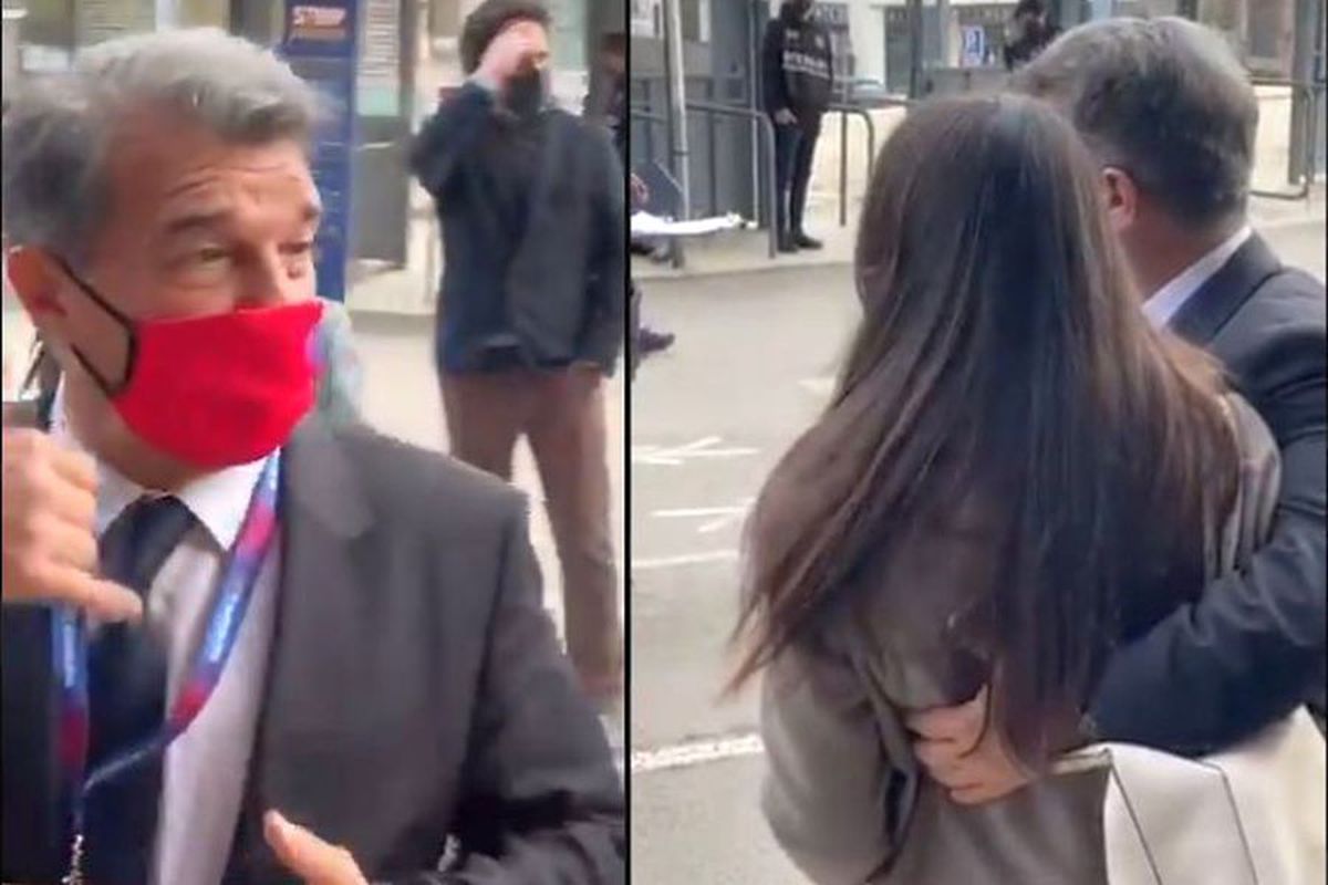 VIDEO Gluma neinspirată a lui Joan Laporta a cauzat un scandal în Spania: „Sună-mă când împlinești 18 ani!”