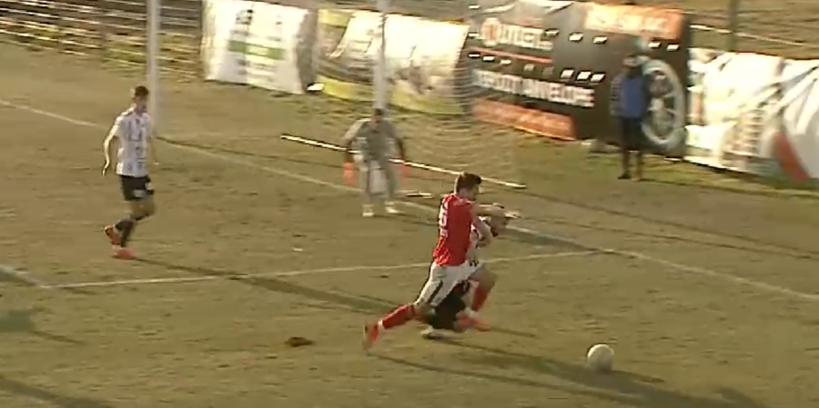 Captură TV @Digi Sport Liga 2, etapa #18 » U Cluj pierde din cauza unui penalty inventat! Eroare gravă de arbitraj în B