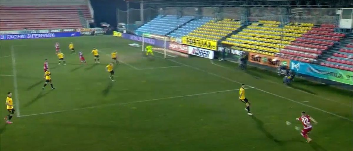 FOTO » Supergol în FC Voluntari - Dinamo! Execuție splendidă reușită de Steliano Filip
