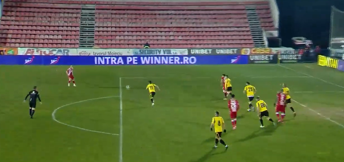 FOTO » Supergol în FC Voluntari - Dinamo! Execuție splendidă reușită de Steliano Filip