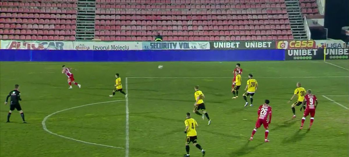 FOTO » Supergol în FC Voluntari - Dinamo! Execuție splendidă reușită de Steliano Filip