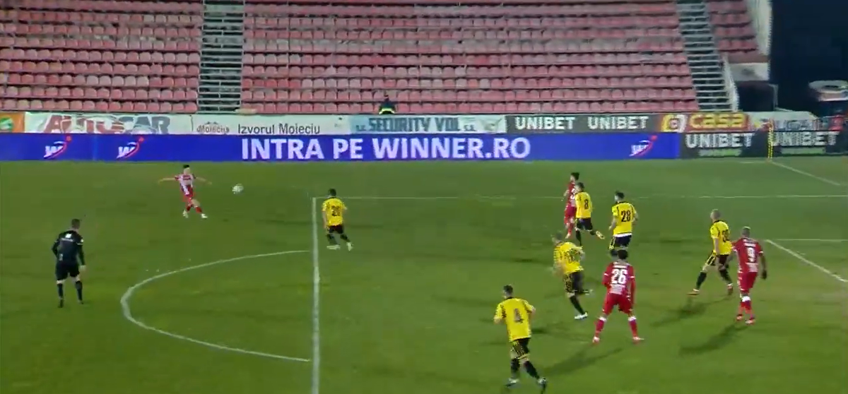 FOTO » Supergol în FC Voluntari - Dinamo! Execuție splendidă reușită de Steliano Filip