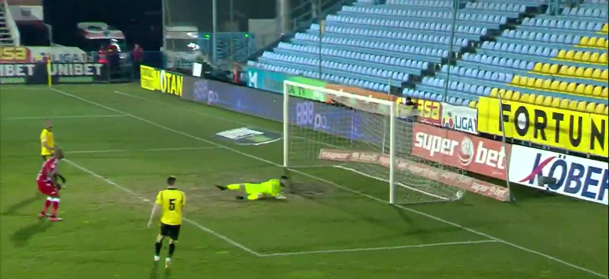 FOTO » Supergol în FC Voluntari - Dinamo! Execuție splendidă reușită de Steliano Filip