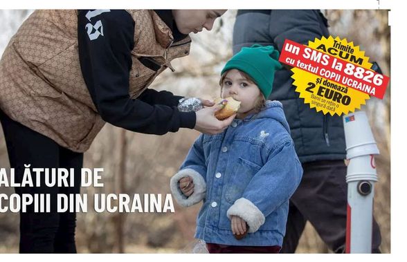 Fundația Ringier România, prin Libertatea și Gazeta Sporturilor, lansează campania umanitară „Alături de copiii ucraineni”. Cum poți dona?