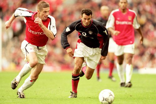 Oleg Luzhnyi, într-un duel cu Ryan Giggs din 2000 // foto: Guliver/gettyimages