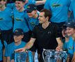 Andy Murray (34 de ani, 88 ATP) va dona toți banii pe care îi va câștiga în anul 2022. Întreaga sumă va merge către copiii ucraineni afectați de război.
