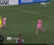 Faultul criminal comis asupra lui Lionel Messi / Foto: captură de ecran SSC 1