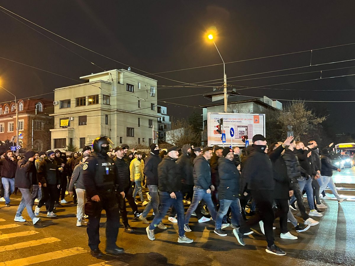 Imagini dinainte de Dinamo - UTA, 8 martie 2024